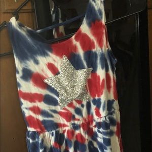 Justice tie dye dress